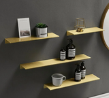 HydroShelf Aluminium Duschregal zur Wandmontage – Rostfreier Bad-Organizer für Shampoo & Pflegeprodukte | Platzsparend | Modernes Design