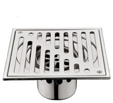 TileDrain Pro Premium Duschbodenablauf Fliesen-Einlegerost Edelstahl 304 – Quadratischer Bodenablauf mit Geruchssperre | Unsichtbares Design für moderne Badezimmer | Hochwertiger Sanitärablauf für Dusche & Nassräume