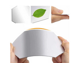 MirrorHex 3D-Spiegel Wandsticker Set – 45-teiliges DIY-Acryl-Dekor