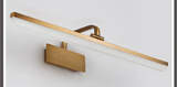 BronaLicht LED-Spiegelleuchte – Moderne, wasserfeste Wandleuchte in Bronze