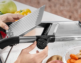 Edelstahl Gemüseschneider Verstellbar – Mandoline Küchenhobel | Schneiden & Zerkleinern | Effizientes Kochen