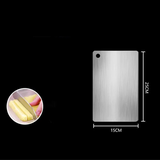TitanBoard Pro Edelstahl-Schneidebrett – doppelseitiges Schneidebrett aus 316 Edelstahl | hygienische Titanbeschichtung | antibakterielles Premium-Küchenbrett