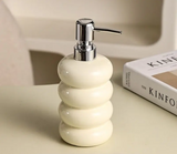 CERAVITA Premium Seifenspender Keramik – Flüssigspender für Bad &  Küche | Hygienisch & Langlebig | Elegantes Design