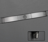 AquaLine Pro Premium Fliesen-Einleger Duschrinne Edelstahl 304 – Lineare Duschablaufgarnitur 600 mm | Geruchsdichte Design-Duschrinne mit Haarfang & Anti-Verstopfungssystem | Modernes Badablaufsystem in gebürstetem Gold & Grau