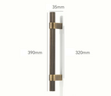 ClassicLine Möbelgriffe aus Messing – Europäische Bronze Schrankgriffe | Zeitloses Design | Langlebige Oberfläche