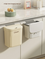 MultiClean Wandmülleimer für Küche und Bad – hygienischer Hängemülleimer mit Deckel | 8,5L / 12L platzsparend für Schrank, Unterspüle & Bioabfall