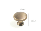 ClassicLine Möbelgriffe aus Messing – Europäische Bronze Schrankgriffe | Zeitloses Design | Langlebige Oberfläche