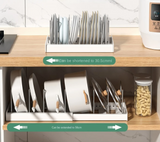 KITCHENIX FoldRack Topfdeckelhalter – Faltbarer Küchen Organizer | Platzsparend & Vielseitig