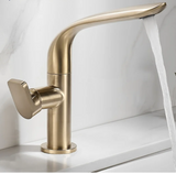 LumiVento Design Waschtischarmatur – Elegante Einhebelarmatur mit drehbarem Auslauf