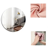 AcryLuma Flexible Acryl-Wandspiegel rund & oval – bruchsicherer Dekospiegel für Badezimmer und Wohnräume | ultraleicht, selbstklebend & sicher | moderne Raumvergrößerung