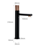 AureliaVanta Waschbeckenarmatur Roségold Einhebelmischer – Messing Mischbatterie | Luxuriöses Design | Langlebige Keramiktechnik