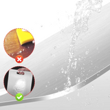 TitanBoard Pro Edelstahl-Schneidebrett – doppelseitiges Schneidebrett aus 316 Edelstahl | hygienische Titanbeschichtung | antibakterielles Premium-Küchenbrett