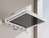 FlexiWall Klappbarer Wandkleiderhalter aus Aluminium – Platzsparender Handtuch- & Kleiderständer | Rostfrei & Stabil | Modernes Design