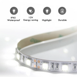 LumiLux Rund-LED-Spiegel – Moderner runder LED-Spiegel mit Lichtsteuerung & Antibeschlagfunktion