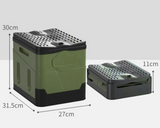 NomadiLoo Premium Faltbares Camping WC Tragbar Outdoor Reise-Toilette Klappbar – Mobile Campingtoilette für Auto, Festival & Notfall | Hygienisch, Robust & Platzsparend | Wiederverwendbare Sanitärlösung für unterwegs