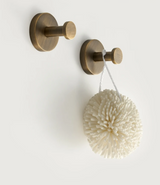 RetroLux Badset Bronze – Messing Badezimmer Zubehör | Gerändelte Oberfläche | Wandmontiertes Accessoires Set