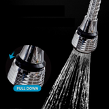 SteelFlow 360 Edelstahl-Wasserhahnverlängerung – Drehbarer Strahlregler mit Wassersparfunktion | Spritzschutz-Küchenhahn-Aufsatz für flexibles & sauberes Spülen