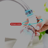 AquaSaver 360 Universal-Strahlregler für Wasserhähne – Drehbarer Wassersparer mit Filter | Küchenhahn-Bubbler mit 360° Rotation & verbessertem Wasserdruck